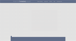 Desktop Screenshot of positivethinkingmusic.com