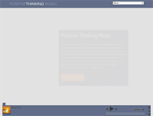 Tablet Screenshot of positivethinkingmusic.com